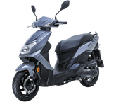 Sym Mask 50cc Gloss Grey